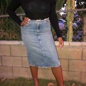 LUCKY BRAND VINTAGE PENCIL SKIRT SIZE 8